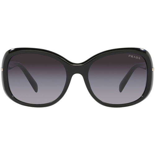 Zegarki & Biżuteria  okulary przeciwsłoneczne Prada Occhiali da Sole  PR04ZS 1AB09S Czarny