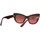 Zegarki & Biżuteria  okulary przeciwsłoneczne D&G Occhiali da Sole Dolce&Gabbana DG4417 32477E Bordeaux