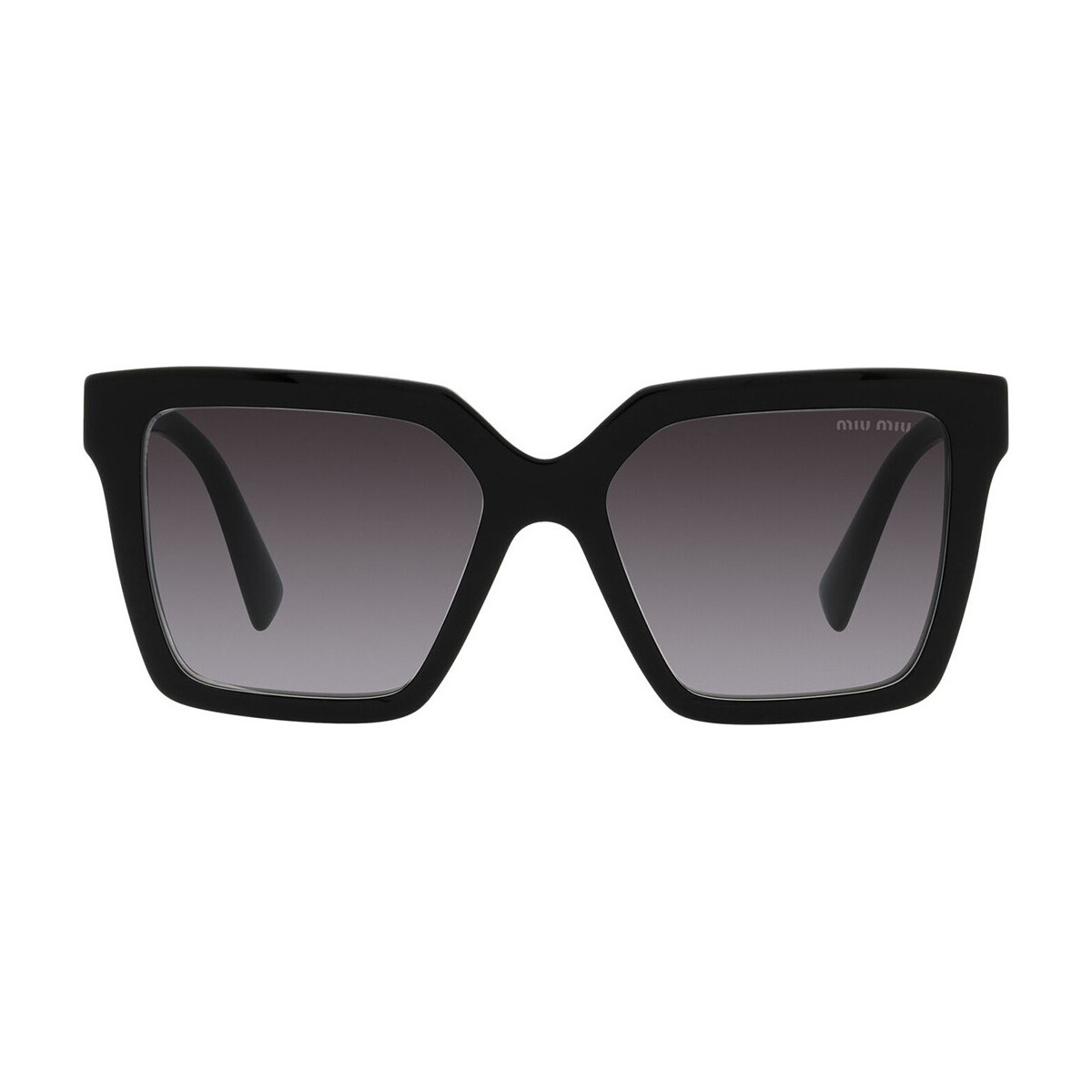 Zegarki & Biżuteria  Damskie okulary przeciwsłoneczne Miu Miu Occhiali da Sole Miu Miu MU03YS 1AB5D1 Czarny