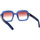 Zegarki & Biżuteria  okulary przeciwsłoneczne Retrosuperfuture Occhiali da Sole  Benz Milky Way 8FN Niebieski