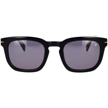 Zegarki & Biżuteria  okulary przeciwsłoneczne David Beckham Occhiali da Sole  DB7076/S 807 Czarny