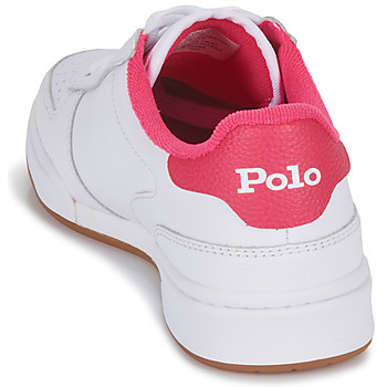 Polo Ralph Lauren POLO CRT PP-SNEAKERS-LOW TOP LACE Biały / Różowy