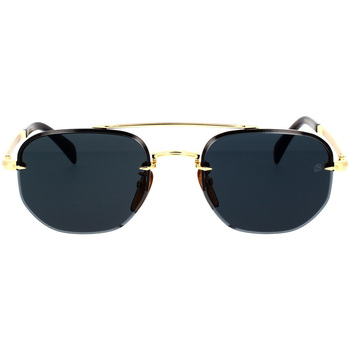 Zegarki & Biżuteria  okulary przeciwsłoneczne David Beckham Occhiali da Sole  DB1078/S 06J Złoty