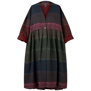 tekstylia Damskie Płaszcze Wendy Trendy Coat 110829 - Rainbow Wielokolorowy