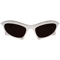 Zegarki & Biżuteria  Męskie okulary przeciwsłoneczne Balenciaga Occhiali da Sole  BB0229S 004 Biały