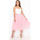 tekstylia Damskie Spódnice La Modeuse 22945_P50749 Różowy