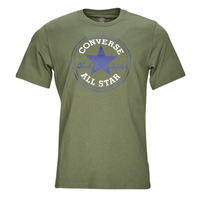 tekstylia Męskie T-shirty z krótkim rękawem Converse GO-TO ALL STAR PATCH LOGO Kaki
