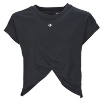 tekstylia Damskie T-shirty z krótkim rękawem Converse STAR CHEVRON TWIST Czarny