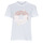 tekstylia Damskie T-shirty z krótkim rękawem Converse RADIATING LOVE SS SLIM GRAPHIC Biały