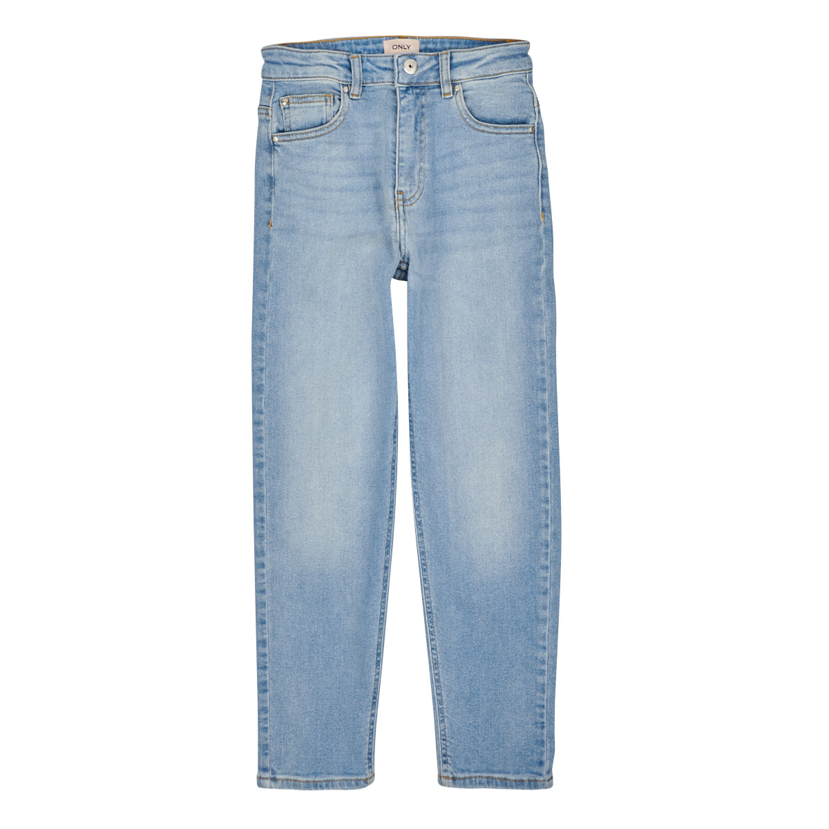 tekstylia Dziewczynka Jeans flare / rozszerzane  Only KONCALLA MOM FIT DNM AZG482 NOOS Blue / Denim
