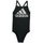 tekstylia Dziewczynka Kostium kąpielowy jednoczęściowy adidas Performance BIG LOGO SUIT Czarny