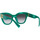 Zegarki & Biżuteria  Damskie okulary przeciwsłoneczne Miu Miu Occhiali da Sole Miu Miu MU01YS 15H09S Kaki