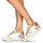 Buty Damskie Trampki niskie Philippe Model TRPX LOW WOMAN Biały / Beżowy / Różowy