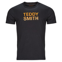 tekstylia Męskie T-shirty z krótkim rękawem Teddy Smith TICLASS BASIC MC Czarny