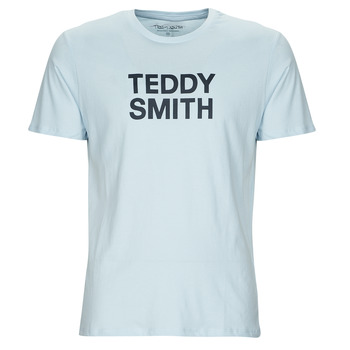 tekstylia Męskie T-shirty z krótkim rękawem Teddy Smith TICLASS BASIC MC Niebieski / Clair