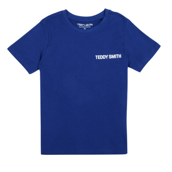 tekstylia Chłopiec T-shirty z krótkim rękawem Teddy Smith T-REQUIRED MC JR Niebieski