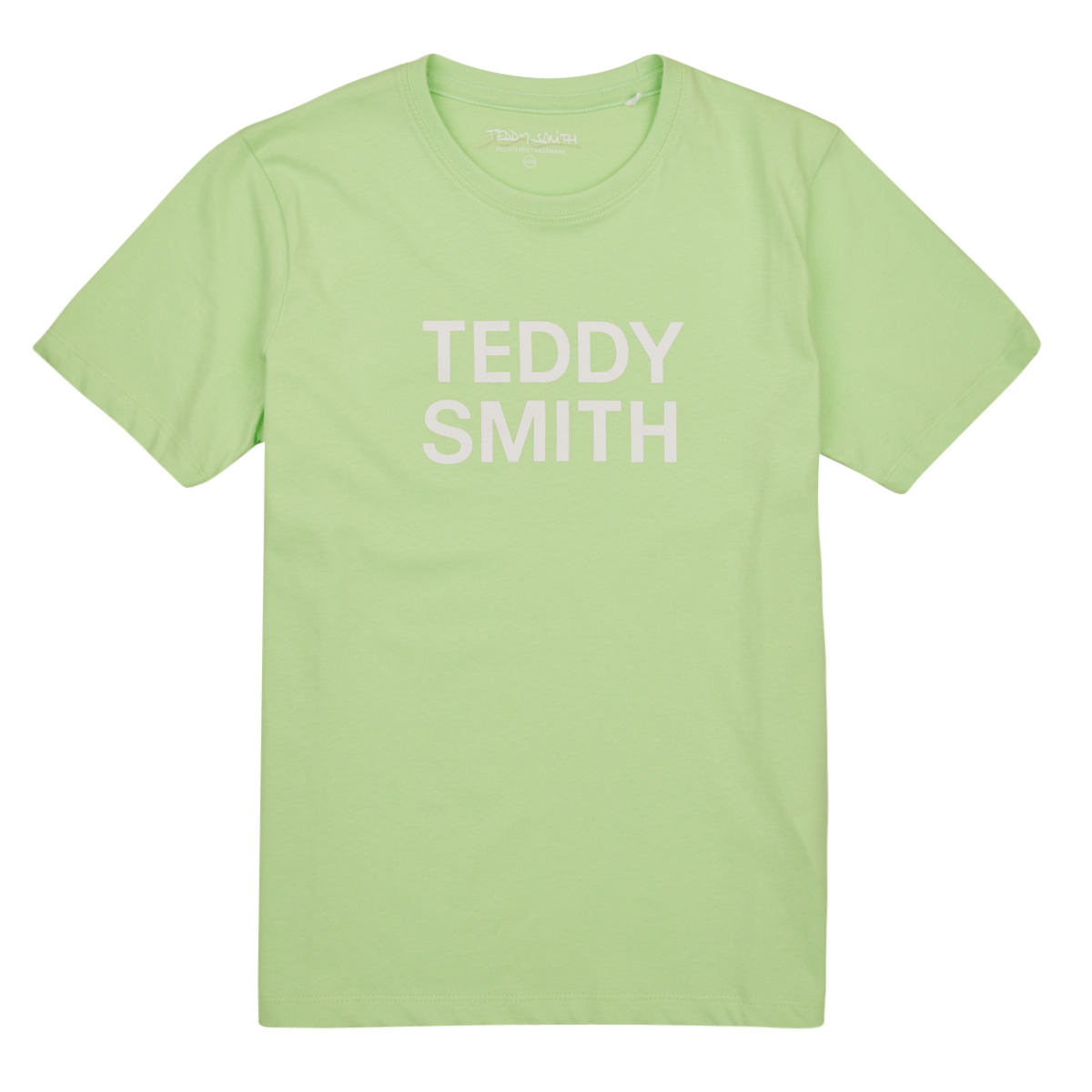 tekstylia Chłopiec T-shirty z krótkim rękawem Teddy Smith TICLASS 3 MC JR Zielony / Clair