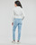 tekstylia Damskie Kurtki jeansowe Vero Moda VMLUNA LS SLIM DNM JACKET MIX GA NOOS Biały