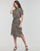 tekstylia Damskie Sukienki długie Vero Moda VMBUMPY SS CALF SHIRT DRESS NOOS Leopard