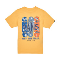 tekstylia Dziecko T-shirty z krótkim rękawem Vans BOARDVIEW SS Żółty