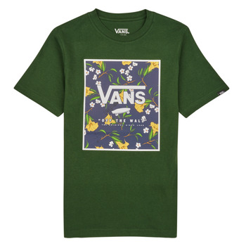 tekstylia Dziecko T-shirty z krótkim rękawem Vans BY PRINT BOX BOYS Zielony