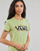 tekstylia Damskie T-shirty z krótkim rękawem Vans TRIPPY PAISLEY CREW Zielony