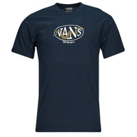 tekstylia Męskie T-shirty z krótkim rękawem Vans SNAKED CENTER LOGO SS TEE Marine