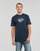 tekstylia Męskie T-shirty z krótkim rękawem Vans SNAKED CENTER LOGO SS TEE Marine