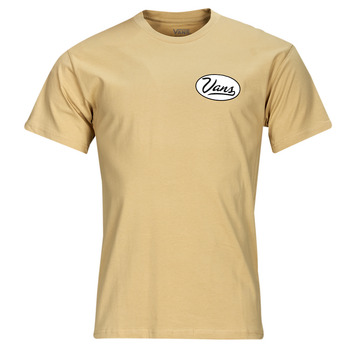 tekstylia Męskie T-shirty z krótkim rękawem Vans GAS STATION LOGO SS TEE Beżowy