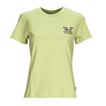tekstylia Damskie T-shirty z krótkim rękawem Vans SKULLFLY CREW Zielony