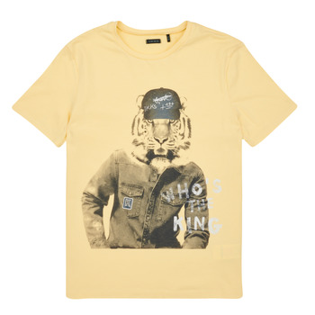 tekstylia Chłopiec T-shirty z krótkim rękawem Ikks XW10443 Żółty