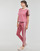 tekstylia Damskie Legginsy Adidas Sportswear 3S HLG Różowy