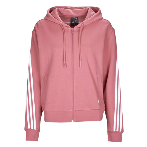 tekstylia Damskie Bluzy dresowe Adidas Sportswear FI 3S FZ Różowy