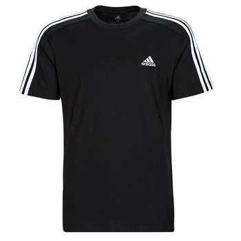 tekstylia Męskie T-shirty z krótkim rękawem Adidas Sportswear 3S SJ T Czarny