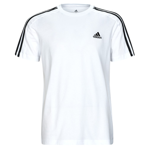 tekstylia Męskie T-shirty z krótkim rękawem Adidas Sportswear 3S SJ T Biały