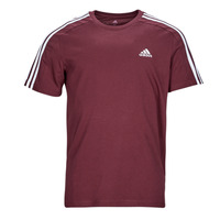 tekstylia Męskie T-shirty z krótkim rękawem Adidas Sportswear 3S SJ T Czerwony