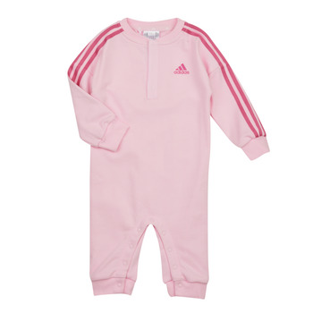 tekstylia Dziewczynka Komplet Adidas Sportswear I 3S FT ONESIE Różowy / Clair