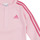 tekstylia Dziewczynka Komplet Adidas Sportswear I 3S FT ONESIE Różowy / Clair