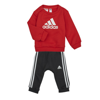 tekstylia Dziecko Komplet Adidas Sportswear I BOS LOGO JOG Czerwony