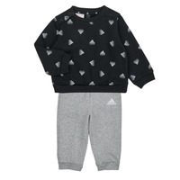 tekstylia Chłopiec Komplet Adidas Sportswear I BLUV FL JOG Czarny