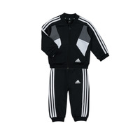 tekstylia Dziecko Komplet Adidas Sportswear I 3S CB TS Czarny