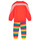 tekstylia Dziecko Piżama / koszula nocna Adidas Sportswear I DY MM JOG Czerwony / Vif