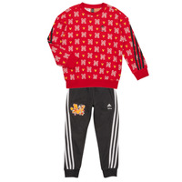 tekstylia Dziecko Zestawy dresowe Adidas Sportswear LK DY MM JOG Czerwony / Czarny