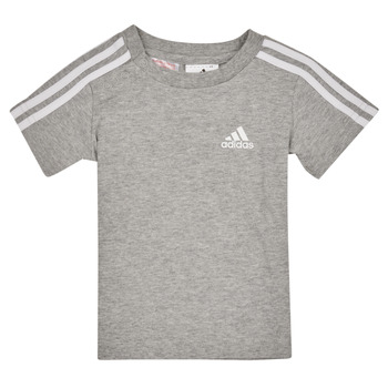 tekstylia Dziecko T-shirty z krótkim rękawem Adidas Sportswear IB 3S TSHIRT Szary / Moyen