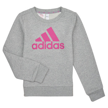 tekstylia Dziewczynka Bluzy Adidas Sportswear ESS BL SWT Bruyère / Szary / Moyen