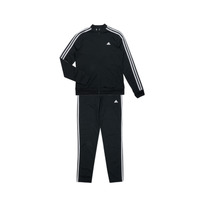 tekstylia Dziewczynka Zestawy dresowe Adidas Sportswear ESS 3S TS Czarny