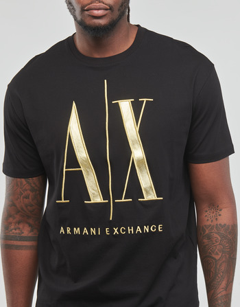 Armani Exchange 8NZTPQ Czarny / Złoty