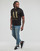 tekstylia Męskie T-shirty z krótkim rękawem Armani Exchange 8NZTPQ Czarny / Złoty