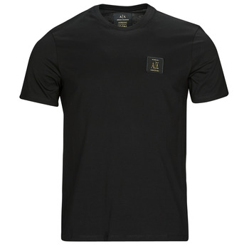 tekstylia Męskie T-shirty z krótkim rękawem Armani Exchange 8NZTPR Czarny / Złoty