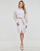 tekstylia Damskie Sukienki krótkie Armani Exchange 3RYA22 Beżowy / Biały